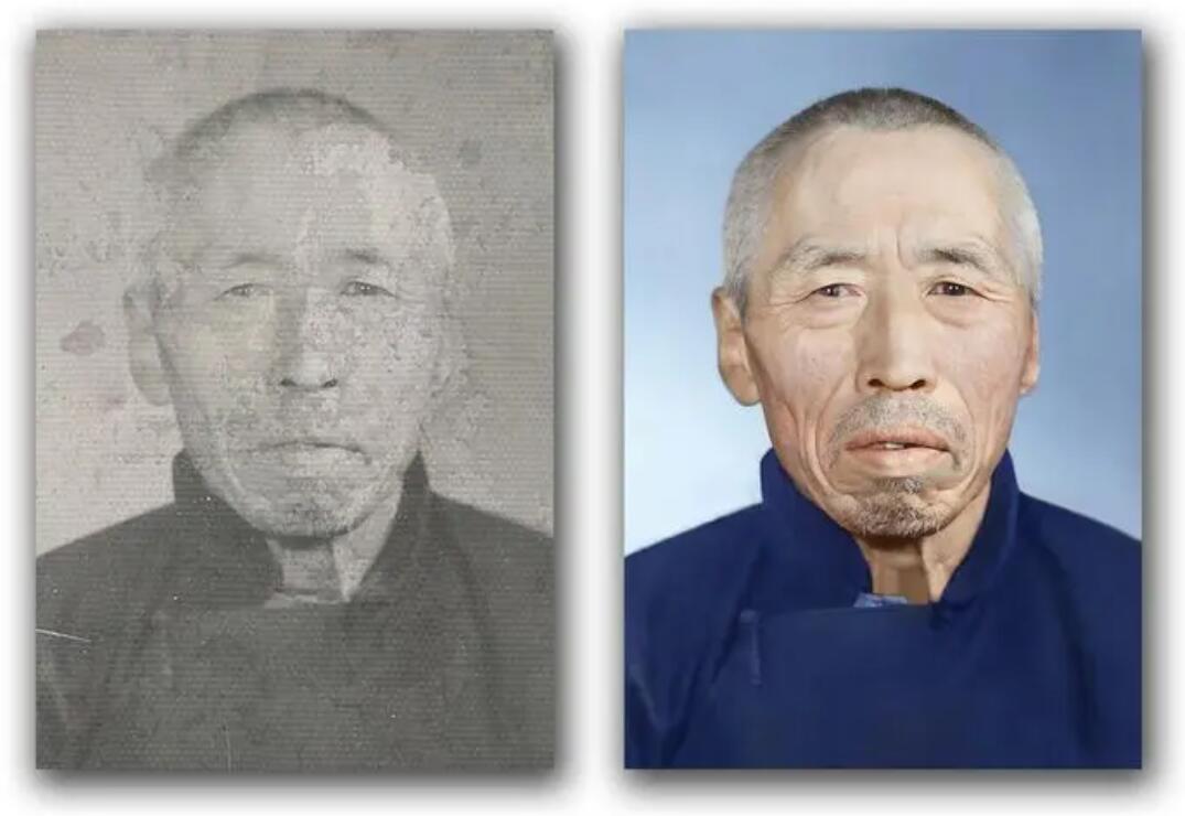 名山破损照片修复-56